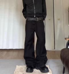 完売品 ZARA JEANS ZW COLLECTION ワイドレッグローライズのサムネイル