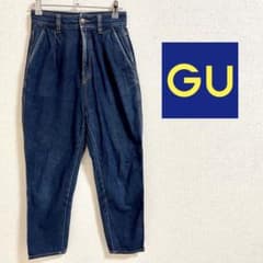 【最安値】GU（ジーユー）/ ハイウエストマムジーンズのサムネイル