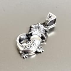 【美品】 かすう工房 ペンダントトップ 立花大山椒魚首飾 チャーム 限定品 美品】 かすう工房 ペンダントトップ 立花大山椒魚首飾 チャーム 限定