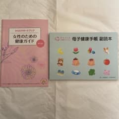 【産前産後準備セット】母子健康手帳副読本　からだサポートブックのサムネイル
