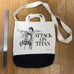 【二児の母様専用】2way布バッグ 進撃の巨人×ビームスのサムネイル