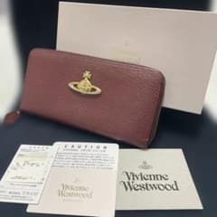 よ*あ様 ヴィヴィアンウエストウッド 長財布 オーブ ラウンドファスナー ボルドのサムネイル
