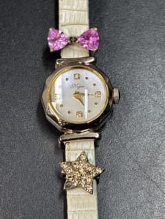 【稼働品】ノジェス ブレスウォッチ ジュエリーウォッチ NOJESS腕時計シェル