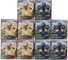 新品未開封 東宝怪獣シリーズ 鎮座獣 キングギドラ (1964) 2種10個