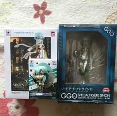 GGO シノン フィギュアセットのサムネイル