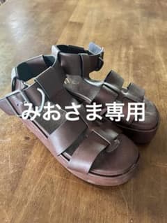 Sesto ブラウン ストラップサンダルのサムネイル