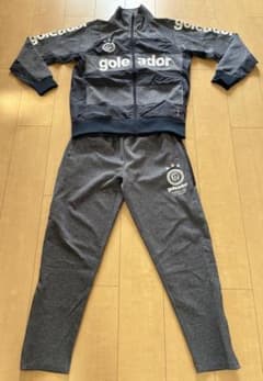 goleador ジップアップジャージ 上下 グレー Mサイズ goleador ジップアップジャージ 上下 グレー Mサイズ - メルカリ