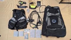 スキューバプロ ダイビング 重器材セット BCD レギュレーター バッグ 