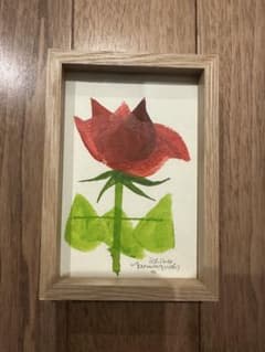 山口一郎さん ポストカードサイズ 原画 - メルカリ