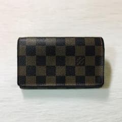 美品　LOUIS VUITTON ヴィトン　トレゾール　二つ折り　財布　茶色
