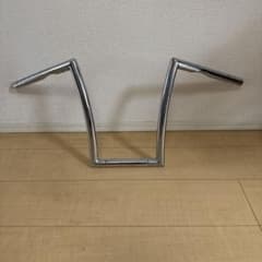 バイク用 ハンドルバー 1インチ　クロームメッキのサムネイル