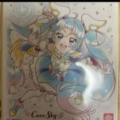 20枚　キュアスカイ プリキュア 色紙art ひろがるスカイプリキュア　ソラ プリキュア 色紙ART7 ひろがるスカイプリキュア キュアスカイ ソラ