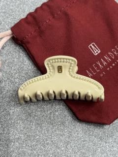 超希少】極美品☆アレクサンドル ドゥ パリ クリップ パール (S