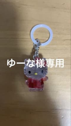 【ゆーな様専用】ハローキティ クリアアクリルキーホルダーのサムネイル