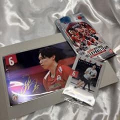 バレーボール男子日本代表 山内晶大 トレカ・ポストカードセットのサムネイル