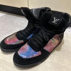 Louis Vuitton ハイカットスニーカー ブラック/マルチカラーのサムネイル