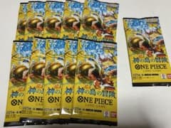 未開封）11パック 神の島の冒険 ワンピースカード サーチ済み - メルカリ