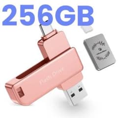 USBメモリ 256GB Type-C & USB A対応　 スマホ・PC両用のサムネイル