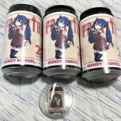 フェアリーテイル ラベル缶 当たり ウェンディ アクリルキーホルダー