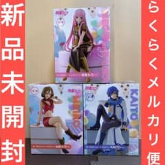 巡音ルカ KAITO MEIKO ぬーどるストッパーフィギュア 3体セット - メルカリ
