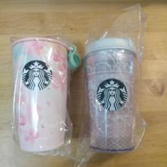スタバ 桜 タンブラー 2個セット ステンレスボトル スターバックスSAKURAのサムネイル