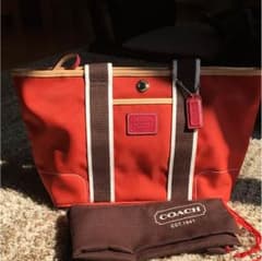 なめ様専用  コーチ トートバッグのサムネイル