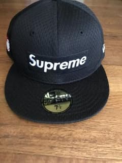 SUPREME 18SS Mesh Box Logo New Era capのサムネイル