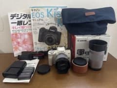 Canon EOS Kiss M ダブルレンズキット➕ EF-M55-200mmのサムネイル