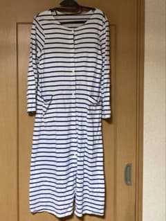 ストライプ柄マタニティワンピースパジャマ ベルメゾンのサムネイル