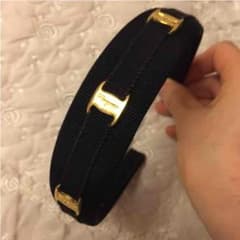 ぽぽさん専用   フェラガモ  カチューシャのサムネイル