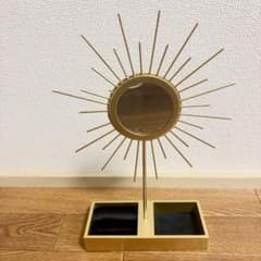 アクセサリースタンド ゴールドのサムネイル