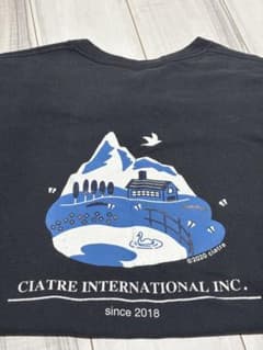 ciatre シアター Tシャツ バックプリント ブラックのサムネイル