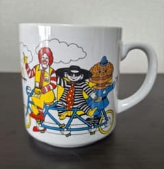 マクドナルド マグカップ お皿 セット レトロ 1980年代 昭和レトロ 美