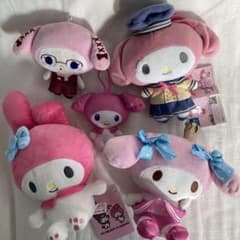 マイメロディ　ぬいぐるみ　マスコット　5種まとめ　Sanrio