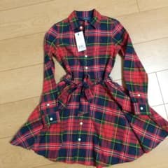 ポロラルフローレン　チェックワンピースのサムネイル