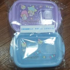 サンリオくじ　⑨キキ&ララ　シナモンロール保存容器セットのサムネイル