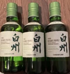 サントリー 白州 シングルモルト ウイスキー 180ml 3本セット - メルカリ