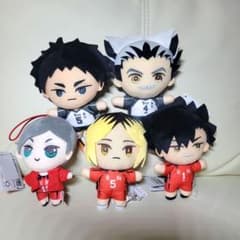 ハイキュー!!ぬいぐるみマスコット　５体セット販売
