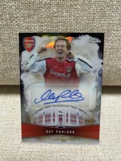 [限定10枚] 直筆サイン　TOPPS アーセナル Ray Parlourのサムネイル