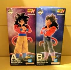 一番くじ ドラゴンボールGT A賞 孫悟空＆B賞 ベジータ 2個セットのサムネイル