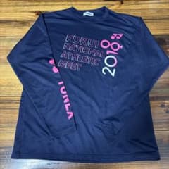 YONEX バドミントン　長袖Tシャツ FUKUI 2018 Lサイズのサムネイル