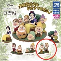 あべし様専用　ジオラマティックフィギュア 白雪姫+てれすけ&くしゃみのサムネイル