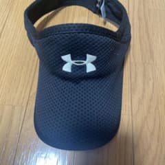 UNDER ARMOUR バイザー ブラック Lサイズ　レディース　ゴルフのサムネイル