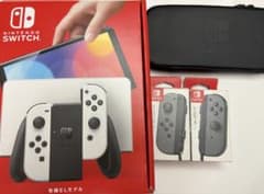 Nintendo Switch 有機ELモデル 本体　＋　付属品＋その他のサムネイル