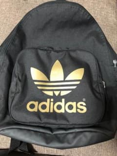 adidasリュック   黒×ゴールドのサムネイル