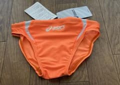 asics アシックス 競泳 競パン M オレンジ 新品 未使用 ハイドロCD