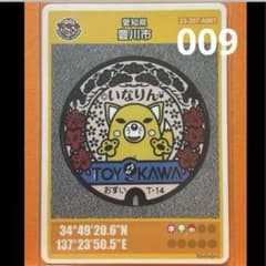 愛知県 豊川市 マンホールカード いなりん - メルカリ