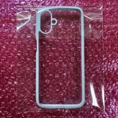 美品 Galaxy A25 5G スマホケース ソフトケース ライトブルーのサムネイル