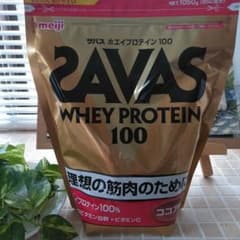 ザバス ホエイプロテイン１００ ココア味のサムネイル