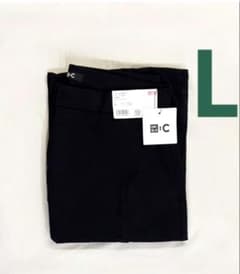 UNIQLO コットンキュロット黒 Lサイズ ブラック　新品 ユニクロCのサムネイル